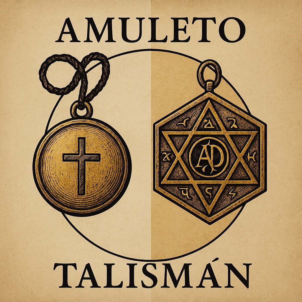 Diferencias entre Talismán y Amuleto en la magia ritual