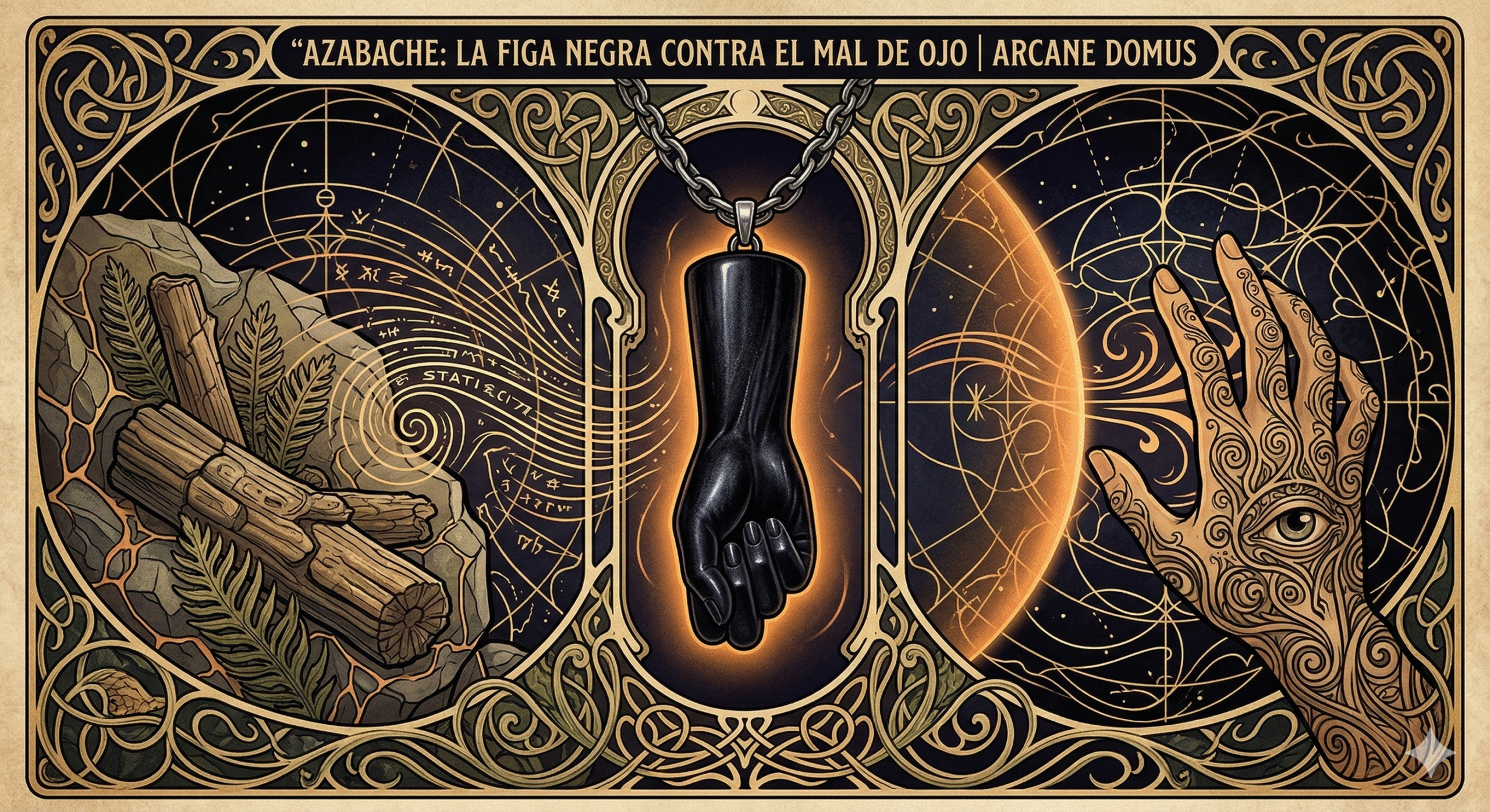 El azabache como amuleto protector