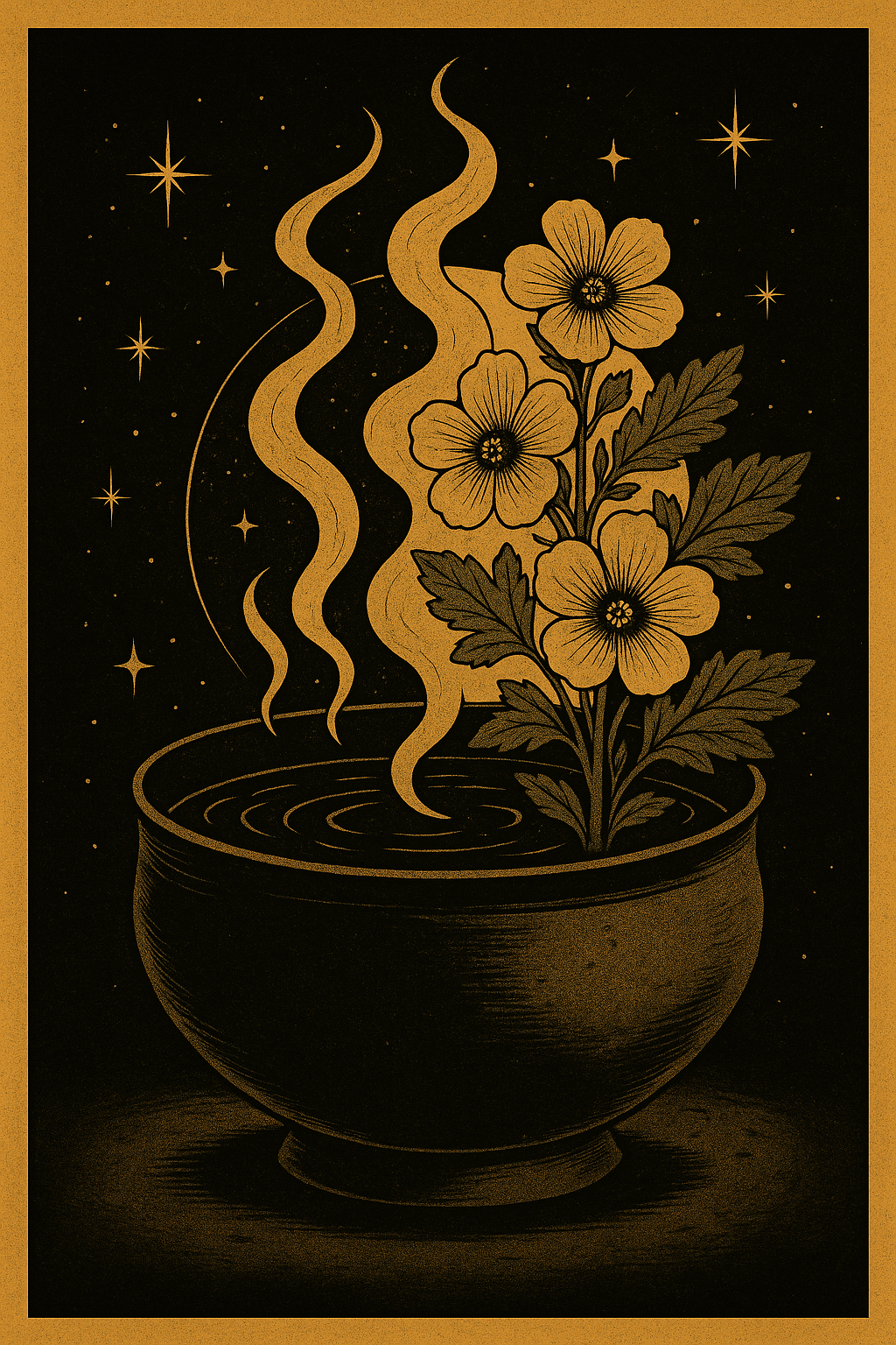 Sopa de malvas, una de las recetas mágicas de Arcane Domus